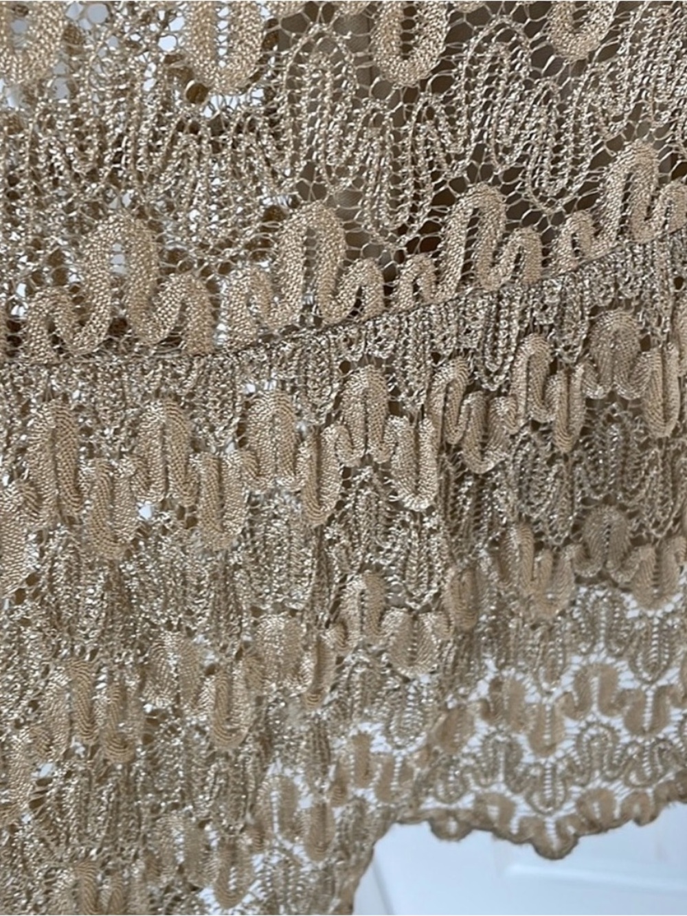 Cache Gold Knit Dress - Picture 5 of 7